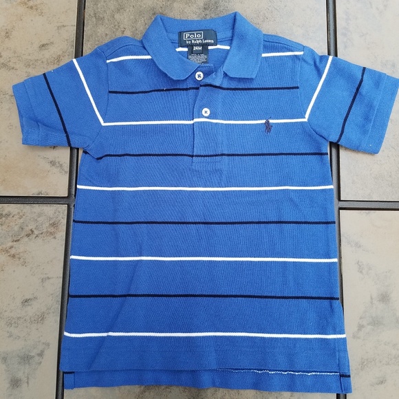 Polo Ralph Lauren Other - Ralph Lauren Polo Stripe Short Sleeve Shirt 24 M